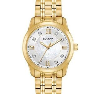 Bulova Women's Diamond Quartz Watch 97P118